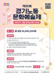 제30회 경기노동문화예술제 | 공모전 대외활동 - 위비티 제30회 경기노동문화예술제