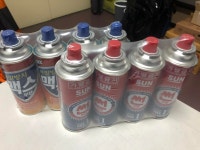 낚시용품전문 중고장터 > 부탄가스 썬연료 4개, 맥스 4개