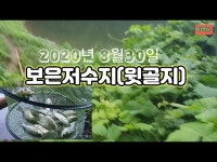 커뮤니티 > 낚시동영상 > 보은저수지(윗곫지) 붕어낚시