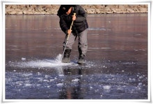 조황조행기 > 특파원조황 > 경산 빙어조황과 저수지 얼음상태