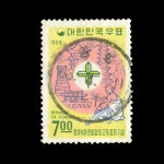 수집전문쇼핑몰 우문관 C0341-07 / 동아시아관광 2차총회 기념 사용제 68.4.11. 국명미상 만월