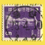 수집전문쇼핑몰 우문관 255(101)/ 제1차 그라비아 석등(5원) / 만월사용제 / 73.4.10 / 용산