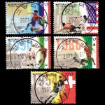 수집전문쇼핑몰 우문관 C1653-1657 / 2002FIFA월드컵한국일본 / 5종 / 초일만월사용제 / 2001.5.31 / 고양덕양