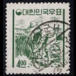 수집전문쇼핑몰 우문관 [●사은품-10만원]212(088) / 새원화 우정마크 투문-농부 / 만월사용제 / 63.10.30? / 전북? 군서