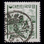 수집전문쇼핑몰 우문관 [●사은품-10만원]226(067) / 보통우표-농부 / 만월사용제- / ?5.3.24 / 충남 성환