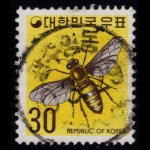수집전문쇼핑몰 우문관 271(121) / 꿀벌(2차그라비어) / 만월사용제 / 80.3.29 / 광주 임동