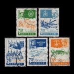 수집전문쇼핑몰 우문관 C0353-0357 / 건군20년(5종) / 사용제 / 1967