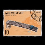 수집전문쇼핑몰 우문관 C0596 / 국악악기시리즈(3집) 아쟁/ 사용제 / 1974