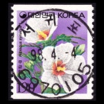 수집전문쇼핑몰 우문관 393A(01) / 기본료 170원시기 190원 무궁화(코일우표) / 만월사용제 / 98,4,4 / 서귀포 /