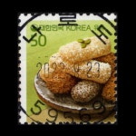 수집전문쇼핑몰 우문관 0485-59569 / 유과(50원) / 만월사용제 / 2022.9.29 / 나로도(고흥군 봉래면) /