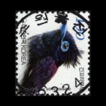 수집전문쇼핑몰 우문관 0486-16324 / 긴꼬리딱새(100원) / 만월사용제 / 2022.1.19 / 수원율전 /