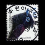 수집전문쇼핑몰 우문관 0486-16499 / 긴꼬리딱새(100원) / 만월사용제 / 2022.7.20 / 수원아주대학교 /