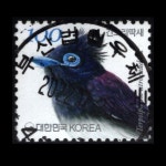 수집전문쇼핑몰 우문관 0486-47510 / 긴꼬리딱새(100원) / 만월사용제 / 2022.11.23 / 부산법원우체국(연제구) /