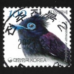 수집전문쇼핑몰 우문관 0486-54938 / 긴꼬리딱새(100원) / 만월사용제 / 2023.2.15 / 전주진북2 /