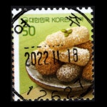 수집전문쇼핑몰 우문관 0485-12627 / 유과(50원) / 만월사용제 / 2022.11.18 / 여주 /