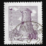 수집전문쇼핑몰 우문관 177-충남-서천-장항(01) / 우정투문 100환 첨성대 / 만월사용제 / 92,9,24(?) / 충남 장항 /