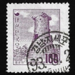 수집전문쇼핑몰 우문관 177-경남-거제-지세포(03) / 우정투문 100환 첨성대 / 만월사용제 / 93,8,2 / 경남 지세포 /