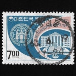 수집전문쇼핑몰 우문관 C0347(05) / 제2차 세계 대학종장회의 기념우표 / 만월 사용제 / 68.6.19 / 서울 성동 /