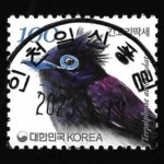 수집전문쇼핑몰 우문관 0486-21422/ 긴꼬리딱새(100원) / 만월사용제 / 2023.04.19./인천일신풍림/