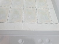 수집전문쇼핑몰 우문관 C0285 / 대한소녀단20주년 기념우표 / 전지 / 중간접힘 / 1966