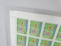 수집전문쇼핑몰 우문관 C0291 / 국제군인체육총회기념우표 / 전지 / 중간접힘 / 1966