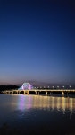 춘천대교, 새로운 랜드마크로 재탄생...경관조명 시험 운행