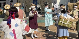 홍성전통시장 장날 버스킹 마당극 장타령 공연