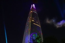 [포토] 롯데월드타워 불꽃과 함께 송파구 새해맞이 카운트다운