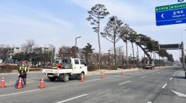 충남도청소재지 도청대로 안전하고 쾌적한 가로경관 추진