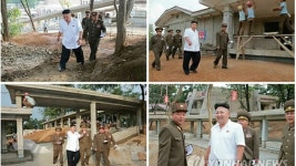 金第1書記　名勝地にある科学者休養所の工事現場視察│北朝鮮│wowKorea(ワウコリア)