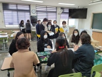 포토갤러리 - 2021년 원광여자고등학교 치과위생사 진로체험(박정순, 이현옥, 박소영 교수님) 원광보건대학교 치위생과