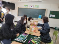 포토갤러리 - 2021년 원광여자고등학교 치과위생사 진로체험(박정순, 이현옥, 박소영 교수님) 원광보건대학교 치위생과