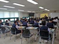 포토갤러리 - 전주 해성고등학교 입시 설명회 원광보건대학교 글로벌호텔관광과