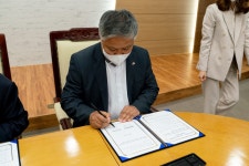 원광보건대학교 사진갤러리 - 안산시립노인전문병원 산학협력 협약식(2022.05.16.)