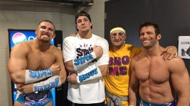 Gronk and Mojo Rawley stay hyped in Providence | WWE Gronk and Mojo Rawley stay hyped in Providence