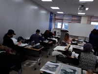 [덕계] 2018-1기 붓끝 아름다움, 수묵화(산수화) 개강식 - 평생학습 사진자료실(상세) - 참여마당 - 평생학습관