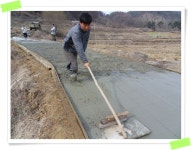 덕신리 마골 농로포장사업 - 마을이야기 -예천군 금당실마을 금당실정보화마을,예천군 금당실정보화마을