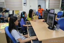 시골살이 아이들 물고기 잡고~, 정보센터에서 댓글 쓰고~ 신나게 농촌생활을 한답니다. - 마을이야기 -예천군 금당실마을 금당실정보화마을,예천군... 