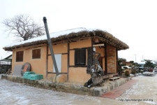 금당실마을 김대기가옥의 설경 - 마을이야기 -예천군 금당실마을 금당실정보화마을,예천군 금당실정보화마을