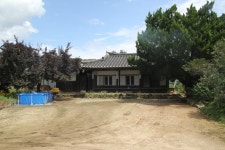 파아란 하늘, 하얀 뭉게 구름, 돌담길, 고택을 담았어요.... - 마을이야기 -예천군 금당실마을 금당실정보화마을,예천군 금당실정보화마을