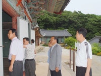 1교 1촌 자매결연을 맺기 위해 찾아오신 손님들. - 마을이야기 -예천군 금당실마을 금당실정보화마을,예천군 금당실정보화마을