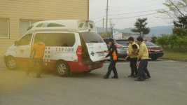 영암군 수도사업소 합동소방훈련 실시 이미지 1의 확대이미지 - 원본 보기 팝업창