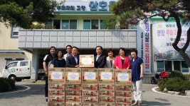 삼호읍 하나님의 교회, 저소득가정에 온정의 손길 베풀어 이미지 1의 확대이미지 - 원본 보기 팝업창