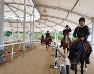 승마장 갤러리>영광승마장>안전생활>영광군청 [재활/힐링승마] 2018년 9월 20일 소방공무원 힐링승마