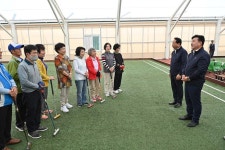제76회 충남도민체육대회 종목별 훈련 격려(댄스스포츠, 게이트볼)... 제76회 충남도민체육대회 종목별 훈련 격려(댄스스포츠, 게이트볼)