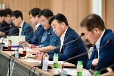 2분기 읍면장회의 활동사진 < 소통과 참여 < 열린군수실 2분기 읍면장회의