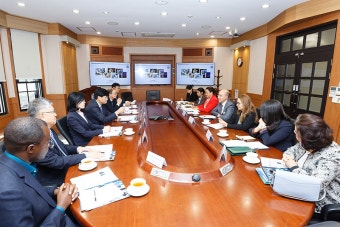 모로코 대사관 및 외교부 사절단 접견 | 연세대학교
