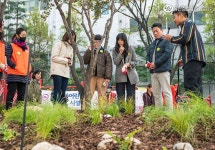 유한킴벌리>크리넥스와 함께한 늘봄 어린이 공원 도시숲 조성>SNS>뉴스 크리넥스와 함께한 늘봄 어린이 공원 도시숲 조성