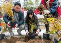 유한킴벌리>크리넥스와 함께한 늘봄 어린이 공원 도시숲 조성>SNS>뉴스 크리넥스와 함께한 늘봄 어린이 공원 도시숲 조성