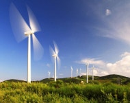 맹동산 풍력발전기 - 英陽郡